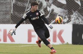 Durante o treino desta manhã no CT Joaquim Grava, no Parque Ecológico do Tiete. O próximo jogo da equipe será amanhã, domingo, dia 13/10, contra o São Paulo, no estádio do Morumbi, válido pela 28ª rodada do Campeonato Brasileiro de 2013