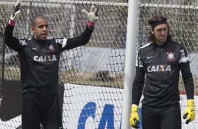 Durante o treino desta manh no CT Joaquim Grava, no Parque Ecolgico do Tiete. O prximo jogo da equipe ser amanh, domingo, dia 13/10, contra o So Paulo, no estdio do Morumbi, vlido pela 28 rodada do Campeonato Brasileiro de 2013