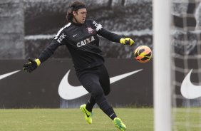 Durante o treino desta manh no CT Joaquim Grava, no Parque Ecolgico do Tiete. O prximo jogo da equipe ser amanh, domingo, dia 13/10, contra o So Paulo, no estdio do Morumbi, vlido pela 28 rodada do Campeonato Brasileiro de 2013