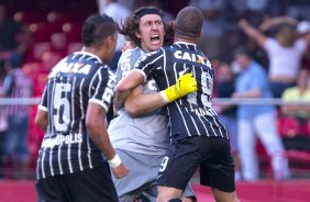 Durante a partida entre So Paulo x Corinthians, realizada esta tarde no estdio do Morumbi, vlida pela 28 rodada do Campeonato Brasileiro de 2013