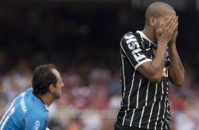 Durante a partida entre So Paulo x Corinthians, realizada esta tarde no estdio do Morumbi, vlida pela 28 rodada do Campeonato Brasileiro de 2013