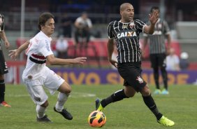 Durante a partida entre So Paulo x Corinthians, realizada esta tarde no estdio do Morumbi, vlida pela 28 rodada do Campeonato Brasileiro de 2013