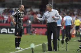 Durante a partida entre So Paulo x Corinthians, realizada esta tarde no estdio do Morumbi, vlida pela 28 rodada do Campeonato Brasileiro de 2013