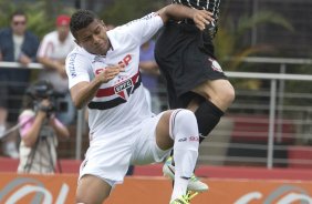 Durante a partida entre So Paulo x Corinthians, realizada esta tarde no estdio do Morumbi, vlida pela 28 rodada do Campeonato Brasileiro de 2013