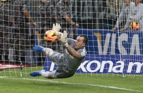 Durante a partida entre Grmio x Corinthians, realizada esta noite na Arena Grmio, em Porto Alegre, jogo da volta vlido pelas quartas de final da Copa do Brasil de 2013