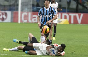 Durante a partida entre Grmio x Corinthians, realizada esta noite na Arena Grmio, em Porto Alegre, jogo da volta vlido pelas quartas de final da Copa do Brasil de 2013