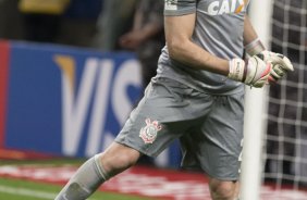 Durante a partida entre Grmio x Corinthians, realizada esta noite na Arena Grmio, em Porto Alegre, jogo da volta vlido pelas quartas de final da Copa do Brasil de 2013