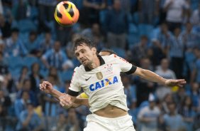Durante a partida entre Grmio x Corinthians, realizada esta noite na Arena Grmio, em Porto Alegre, jogo da volta vlido pelas quartas de final da Copa do Brasil de 2013