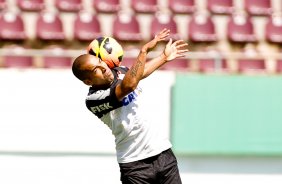 Emerson durante treino realizado na arena fonte luminosa