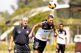 Ralf do Corinthians durante treino realizado no CT Joaquimm Grava