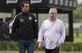 Durante o treino desta manhã no CT Joaquim Grava, no Parque Ecológico do Tiete. O próximo jogo da equipe será domingo, dia 10/11, contra o Fluminense, no estádio da Fonte Luminosa, em Araraquara/SP, válido pela 33ª rodada do Campeonato Brasileiro de 2013