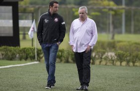 Durante o treino desta manh no CT Joaquim Grava, no Parque Ecolgico do Tiete. O prximo jogo da equipe ser domingo, dia 10/11, contra o Fluminense, no estdio da Fonte Luminosa, em Araraquara/SP, vlido pela 33 rodada do Campeonato Brasileiro de 2013