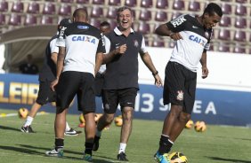 Durante o treino desta tarde no estádio da Fonte Luminosa em Araraquara. O próximo jogo da equipe será amanhã, domingo, dia 10/11, contra o Fluminense, no mesmo estádio, válido pela 33ª rodada do Campeonato Brasileiro de 2013