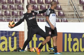 Durante o treino desta tarde no estádio da Fonte Luminosa em Araraquara. O próximo jogo da equipe será amanhã, domingo, dia 10/11, contra o Fluminense, no mesmo estádio, válido pela 33ª rodada do Campeonato Brasileiro de 2013