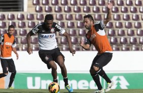 Durante o treino desta tarde no estádio da Fonte Luminosa em Araraquara. O próximo jogo da equipe será amanhã, domingo, dia 10/11, contra o Fluminense, no mesmo estádio, válido pela 33ª rodada do Campeonato Brasileiro de 2013