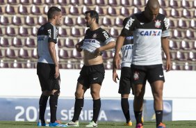 Durante o treino desta tarde no estádio da Fonte Luminosa em Araraquara. O próximo jogo da equipe será amanhã, domingo, dia 10/11, contra o Fluminense, no mesmo estádio, válido pela 33ª rodada do Campeonato Brasileiro de 2013