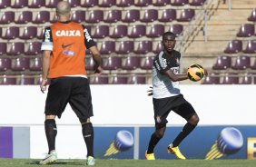 Durante o treino desta tarde no estádio da Fonte Luminosa em Araraquara. O próximo jogo da equipe será amanhã, domingo, dia 10/11, contra o Fluminense, no mesmo estádio, válido pela 33ª rodada do Campeonato Brasileiro de 2013