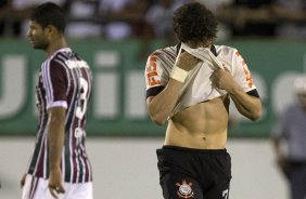 Durante a partida entre Corinthians x Fluminense, realizada esta noite no estdio da Fonte Luminosa, em Araraquara, vlido pela 33 rodada do Campeonato Brasileiro de 2013