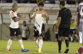 Durante a partida entre Corinthians x Fluminense, realizada esta noite no estádio da Fonte Luminosa, em Araraquara, válido pela 33ª rodada do Campeonato Brasileiro de 2013