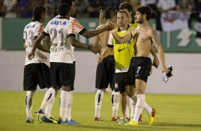 Durante a partida entre Corinthians x Fluminense, realizada esta noite no estádio da Fonte Luminosa, em Araraquara, válido pela 33ª rodada do Campeonato Brasileiro de 2013