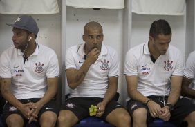 Nos vestirios antes da partida entre Corinthians x Fluminense, realizada esta noite no estdio da Fonte Luminosa, em Araraquara, vlido pela 33 rodada do Campeonato Brasileiro de 2013