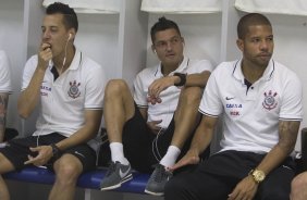 Nos vestirios antes da partida entre Corinthians x Fluminense, realizada esta noite no estdio da Fonte Luminosa, em Araraquara, vlido pela 33 rodada do Campeonato Brasileiro de 2013