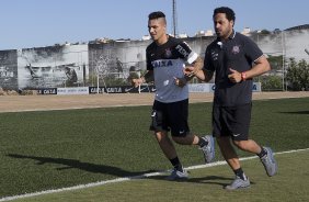 Durante o treino desta tarde no CT Joaquim Grava, no Parque Ecológico do Tiete. O próximo jogo da equipe será domingo, dia 17/11, contra o Vasco/RJ, no estádio do Pacaembu, válido pela 35ª rodada do Campeonato Brasileiro de 2013