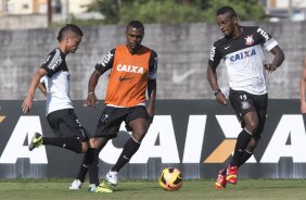 Durante o treino desta tarde no CT Joaquim Grava, no Parque Ecolgico do Tiete. O prximo jogo da equipe ser domingo, dia 17/11, contra o Vasco/RJ, no estdio do Pacaembu, vlido pela 35 rodada do Campeonato Brasileiro de 2013