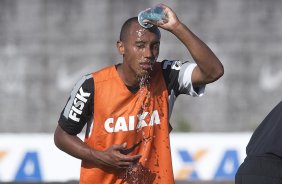 Durante o treino desta tarde no CT Joaquim Grava, no Parque Ecolgico do Tiete. O prximo jogo da equipe ser domingo, dia 17/11, contra o Vasco/RJ, no estdio do Pacaembu, vlido pela 35 rodada do Campeonato Brasileiro de 2013