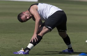 Durante o treino desta tarde no CT Joaquim Grava, no Parque Ecológico do Tiete. O próximo jogo da equipe será domingo, dia 17/11, contra o Vasco/RJ, no estádio do Pacaembu, válido pela 35ª rodada do Campeonato Brasileiro de 2013