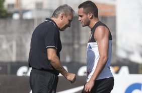 Durante o treino desta tarde no CT Joaquim Grava, no Parque Ecolgico do Tiete. O prximo jogo da equipe ser domingo, dia 17/11, contra o Vasco/RJ, no estdio do Pacaembu, vlido pela 35 rodada do Campeonato Brasileiro de 2013