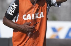 Durante o treino desta tarde no CT Joaquim Grava, no Parque Ecolgico do Tiete. O prximo jogo da equipe ser domingo, dia 17/11, contra o Vasco/RJ, no estdio do Pacaembu, vlido pela 35 rodada do Campeonato Brasileiro de 2013