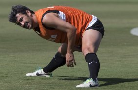 Durante o treino desta tarde no CT Joaquim Grava, no Parque Ecolgico do Tiete. O prximo jogo da equipe ser domingo, dia 17/11, contra o Vasco/RJ, no estdio do Pacaembu, vlido pela 35 rodada do Campeonato Brasileiro de 2013