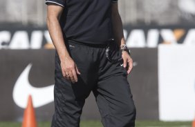 Durante o treino desta tarde no CT Joaquim Grava, no Parque Ecológico do Tiete. O próximo jogo da equipe será domingo, dia 17/11, contra o Vasco/RJ, no estádio do Pacaembu, válido pela 35ª rodada do Campeonato Brasileiro de 2013