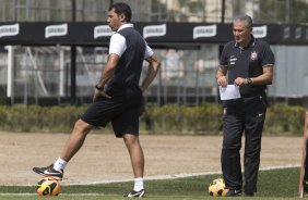 Durante o durante o treino desta manh no CT Joaquim Grava, no Parque Ecolgico do Tiete. O prximo jogo da equipe ser amanh, domingo, dia 17/11, contra o Vasco/RJ, no estdio do Pacaembu, vlido pela 35 rodada do Campeonato Brasileiro de 2013