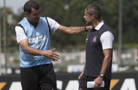 Durante o durante o treino desta manhã no CT Joaquim Grava, no Parque Ecológico do Tiete. O próximo jogo da equipe será amanhã, domingo, dia 17/11, contra o Vasco/RJ, no estádio do Pacaembu, válido pela 35ª rodada do Campeonato Brasileiro de 2013