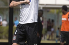 Durante o durante o treino desta manhã no CT Joaquim Grava, no Parque Ecológico do Tiete. O próximo jogo da equipe será amanhã, domingo, dia 17/11, contra o Vasco/RJ, no estádio do Pacaembu, válido pela 35ª rodada do Campeonato Brasileiro de 2013