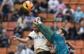 Durante a partida entre Corinthians x Vasco da Gama, realizada esta tarde no estdio do Pacaembu, vlida pela 35 rodada do Campeonato Brasileiro de 2013