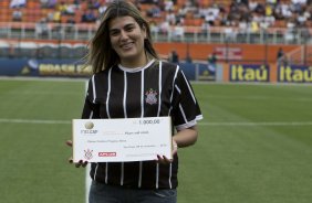 Durante a partida entre Corinthians x Vasco da Gama, realizada esta tarde no estdio do Pacaembu, vlida pela 35 rodada do Campeonato Brasileiro de 2013