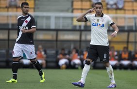 Durante a partida entre Corinthians x Vasco da Gama, realizada esta tarde no estdio do Pacaembu, vlida pela 35 rodada do Campeonato Brasileiro de 2013