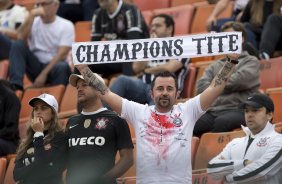 Durante a partida entre Corinthians x Vasco da Gama, realizada esta tarde no estdio do Pacaembu, vlida pela 35 rodada do Campeonato Brasileiro de 2013