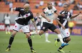 Durante a partida entre Corinthians x Vasco da Gama, realizada esta tarde no estdio do Pacaembu, vlida pela 35 rodada do Campeonato Brasileiro de 2013