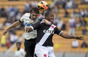 Durante a partida entre Corinthians x Vasco da Gama, realizada esta tarde no estdio do Pacaembu, vlida pela 35 rodada do Campeonato Brasileiro de 2013