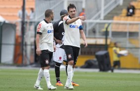 Durante a partida entre Corinthians x Vasco da Gama, realizada esta tarde no estdio do Pacaembu, vlida pela 35 rodada do Campeonato Brasileiro de 2013