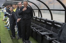 Durante a partida entre Corinthians x Vasco da Gama, realizada esta tarde no estdio do Pacaembu, vlida pela 35 rodada do Campeonato Brasileiro de 2013