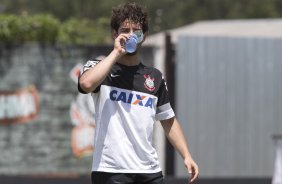 Durante o treino desta manh no CT Joaquim Grava, no Parque Ecolgico do Tiete. O prximo jogo da equipe ser domingo, dia 24/11, contra o Flamengo, no estdio do Maracan, vlido pela 36 rodada do Campeonato Brasileiro de 2013