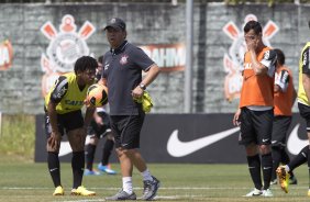 Durante o treino desta manh no CT Joaquim Grava, no Parque Ecolgico do Tiete. O prximo jogo da equipe ser domingo, dia 24/11, contra o Flamengo, no estdio do Maracan, vlido pela 36 rodada do Campeonato Brasileiro de 2013