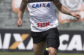 Durante o treino desta manhã no CT Joaquim Grava, no Parque Ecológico do Tiete. O próximo jogo da equipe será domingo, dia 24/11, contra o Flamengo, no estádio do Maracanã, válido pela 36ª rodada do Campeonato Brasileiro de 2013