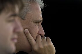 Durante o treino desta manhã no CT Joaquim Grava, no Parque Ecológico do Tiete. O próximo jogo da equipe será domingo, dia 24/11, contra o Flamengo, no estádio do Maracanã, válido pela 36ª rodada do Campeonato Brasileiro de 2013