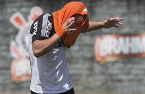 Durante o treino desta manhã no CT Joaquim Grava, no Parque Ecológico do Tiete. O próximo jogo da equipe será domingo, dia 24/11, contra o Flamengo, no estádio do Maracanã, válido pela 36ª rodada do Campeonato Brasileiro de 2013